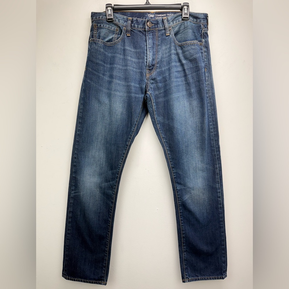 Gap size 32x32 Men’s Blue Denim Standard Taper Fit Jeans